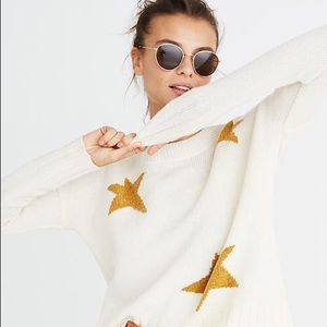 Madewell Merino Wool Star Sweater